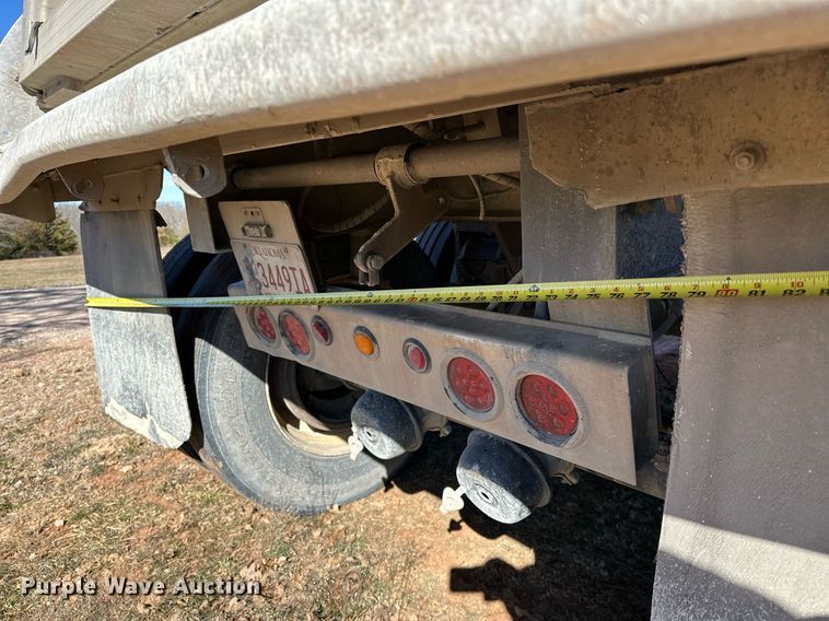 image for item LK9771 2003 Travis end dump trailer