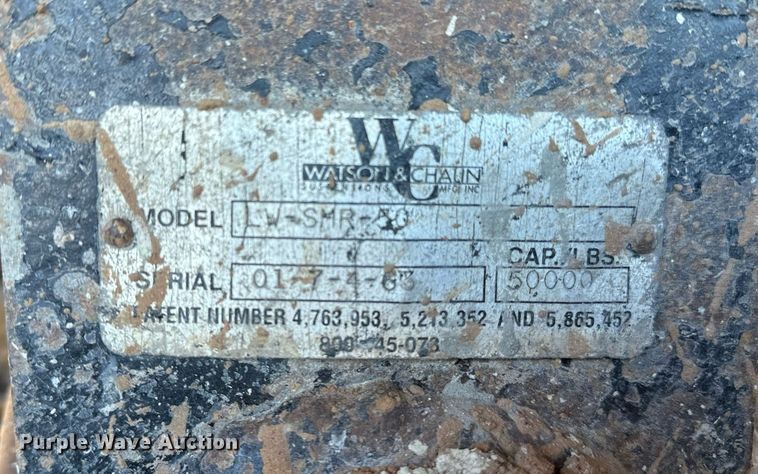 image for item LK9771 2003 Travis end dump trailer