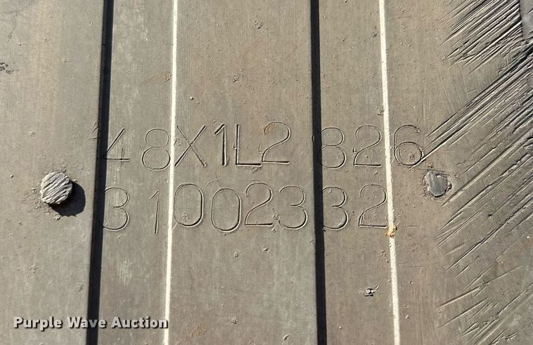 image for item LK9771 2003 Travis end dump trailer