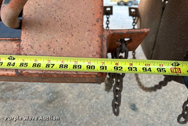 image for item LK9772 1985 Clement  bottom dump trailer