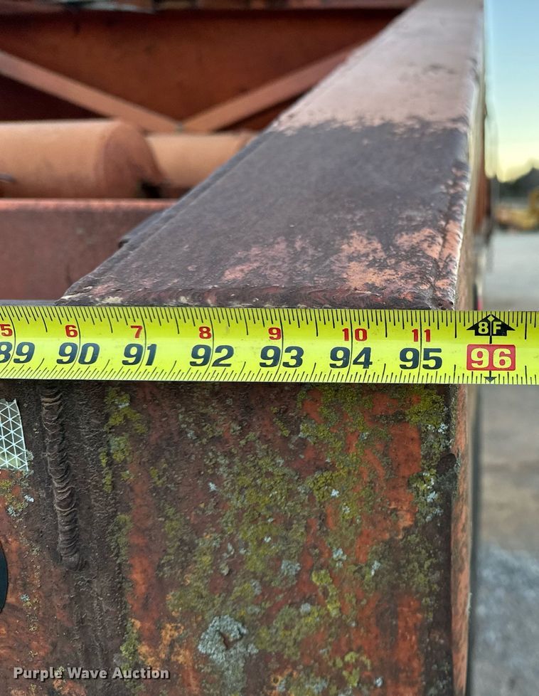 image for item LK9772 1985 Clement  bottom dump trailer