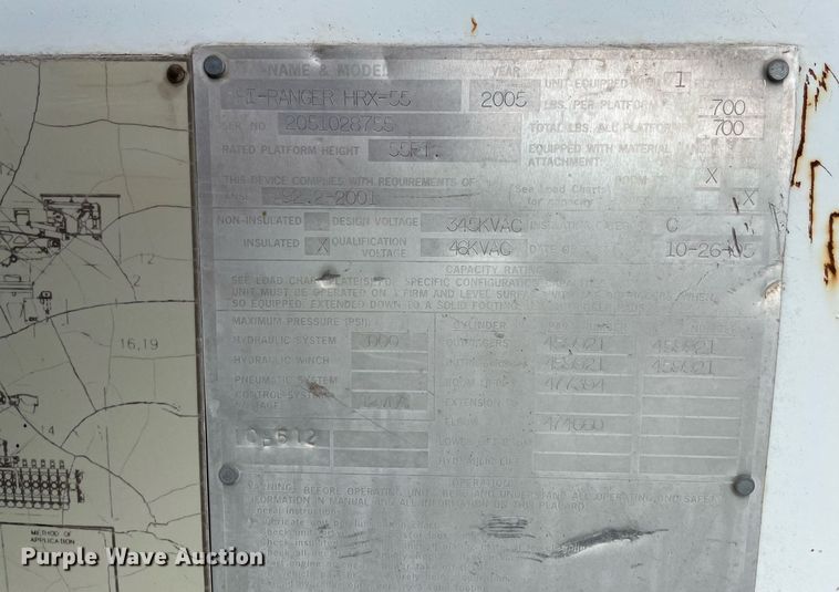 image for item LV9218 2006 International 4300 bucket truck