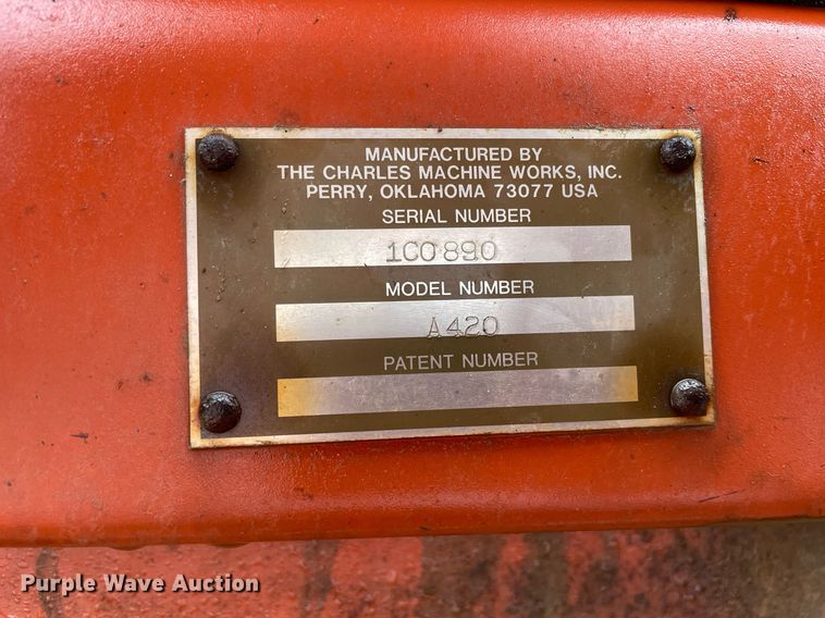 image for item LV9975 1986 Ditch Witch  4010DD trencher