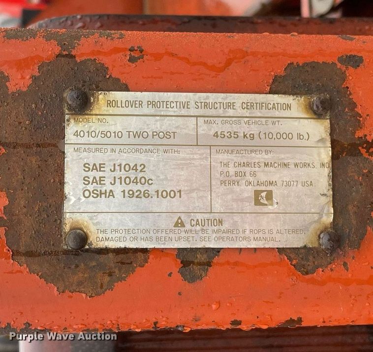 image for item LV9975 1986 Ditch Witch  4010DD trencher