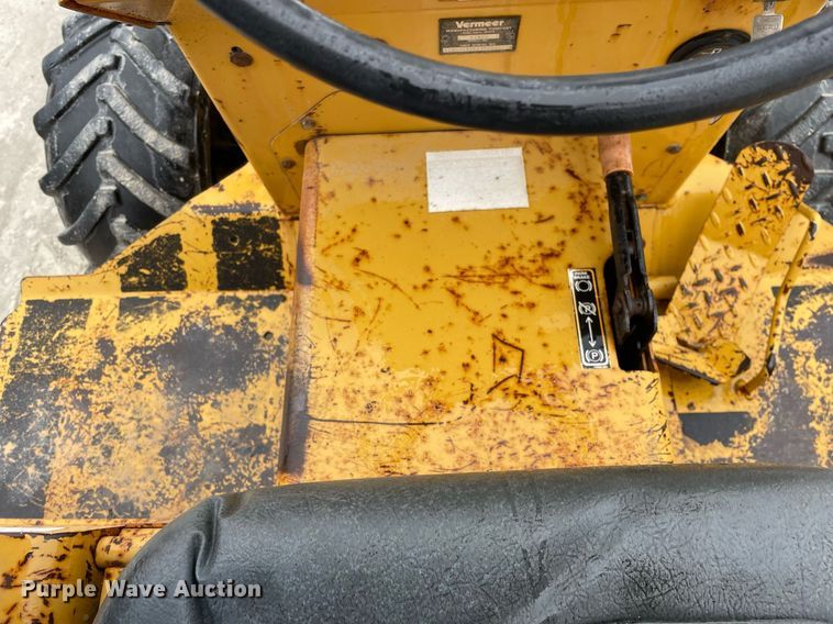 2003 Vermeer RT450 trencher in Clinton, IL | Item LV9976 sold | Purple Wave