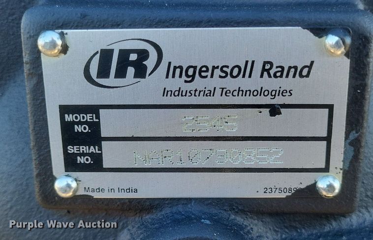 image for item MI9892 Ingersoll Rand 2545E10-V air compressor