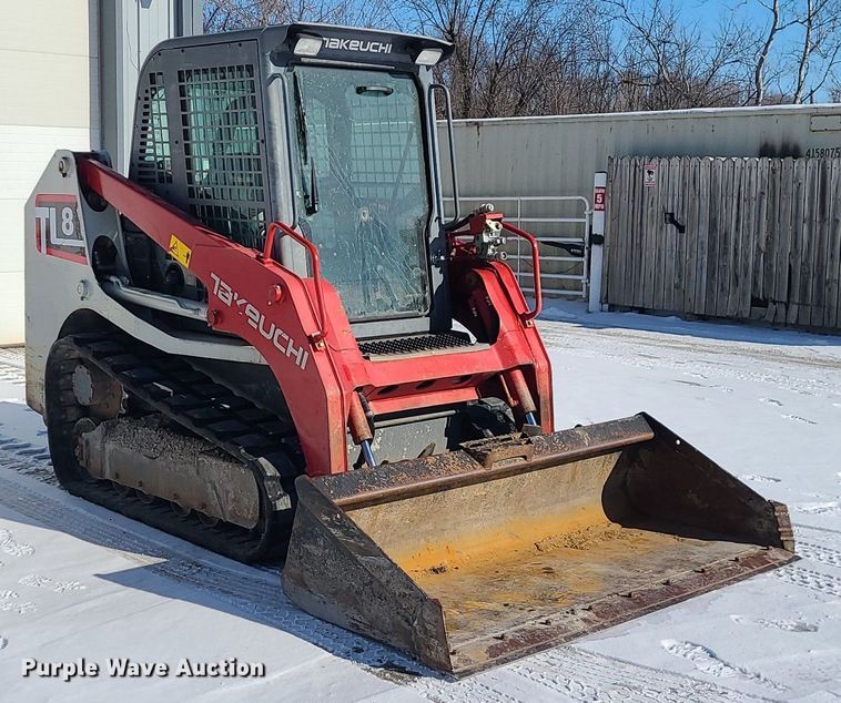image for item MQ9570 2018 Takeuchi  TL8 tracked skid steer loader