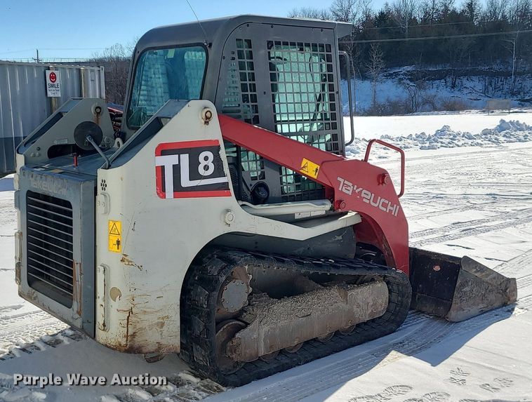 image for item MQ9570 2018 Takeuchi  TL8 tracked skid steer loader