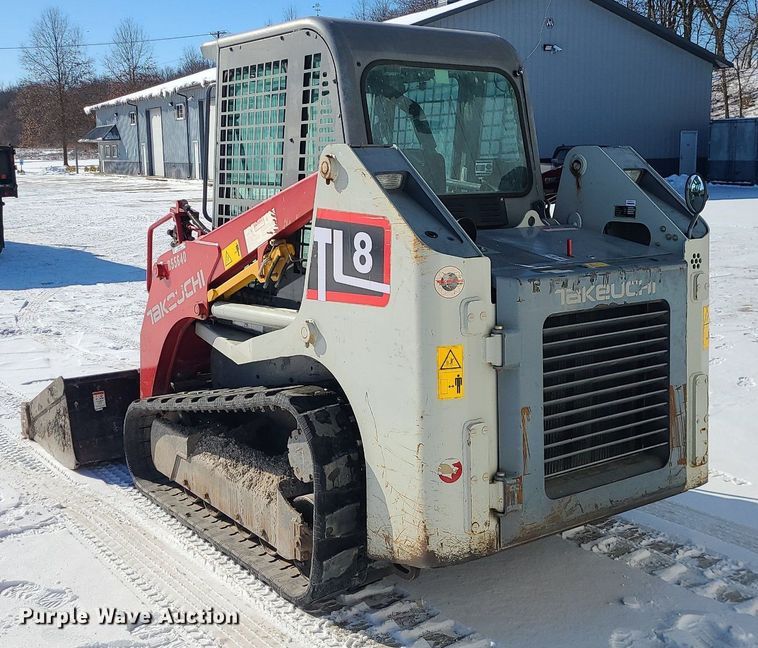 image for item MQ9570 2018 Takeuchi  TL8 tracked skid steer loader