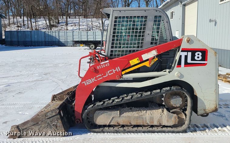 image for item MQ9570 2018 Takeuchi  TL8 tracked skid steer loader