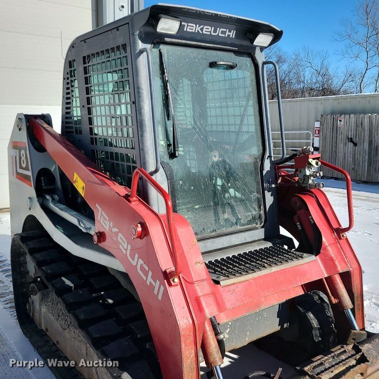 image for item MQ9570 2018 Takeuchi  TL8 tracked skid steer loader
