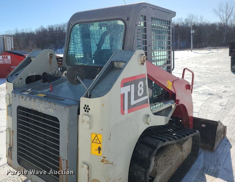 image for item MQ9570 2018 Takeuchi  TL8 tracked skid steer loader