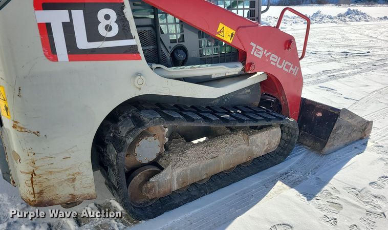 image for item MQ9570 2018 Takeuchi  TL8 tracked skid steer loader
