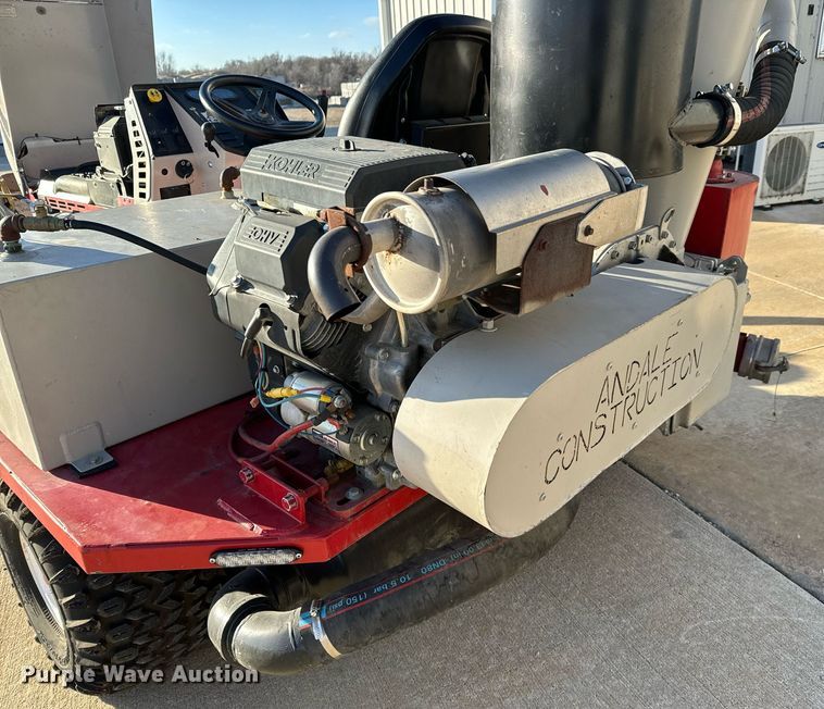 image for item NI9718 Ventrac 4500Z municipal tractor with vacuum