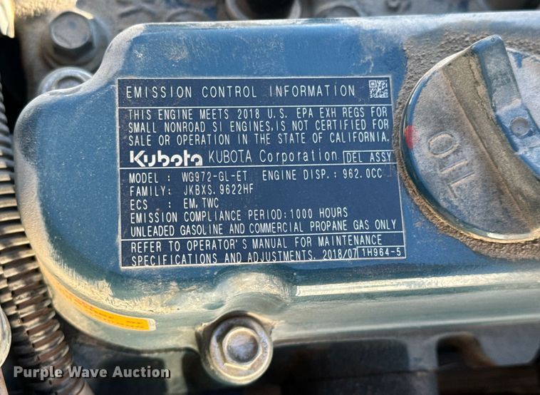 image for item NI9718 Ventrac 4500Z municipal tractor with vacuum