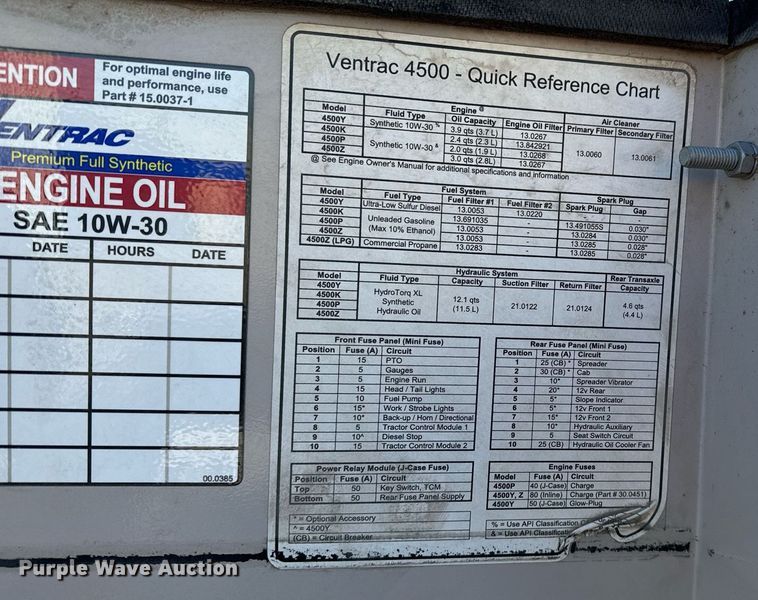 image for item NI9718 Ventrac 4500Z municipal tractor with vacuum