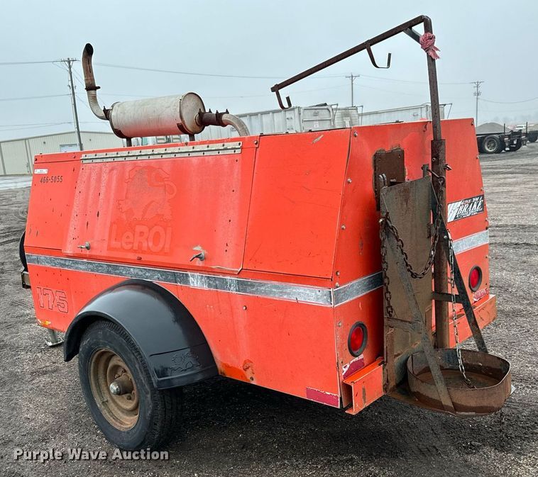 image for item NI9740 1995 LeROI Q175DJ-E air compressor