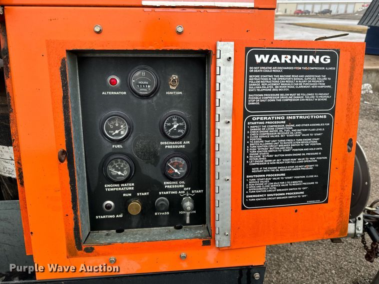 image for item NI9741 Sullivan-Palatek D185PJD air compressor