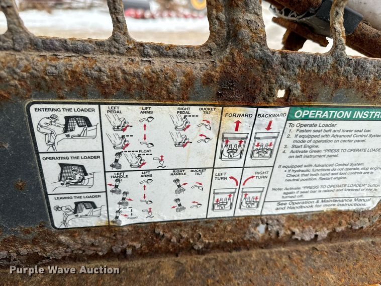 image for item NI9744 2008 Bobcat S205 skid steer loader