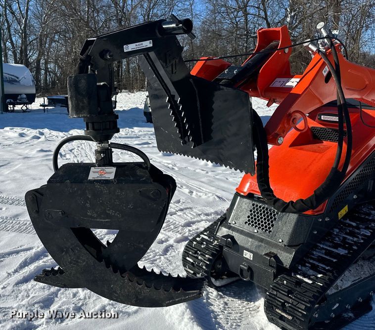 image for item NL9345 Blue Diamond  106720-25 compact utility loader log grapple