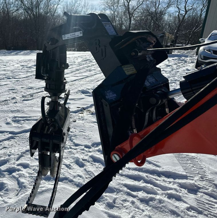 image for item NL9345 Blue Diamond  106720-25 compact utility loader log grapple