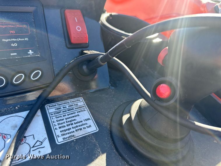 image for item NL9345 Blue Diamond  106720-25 compact utility loader log grapple