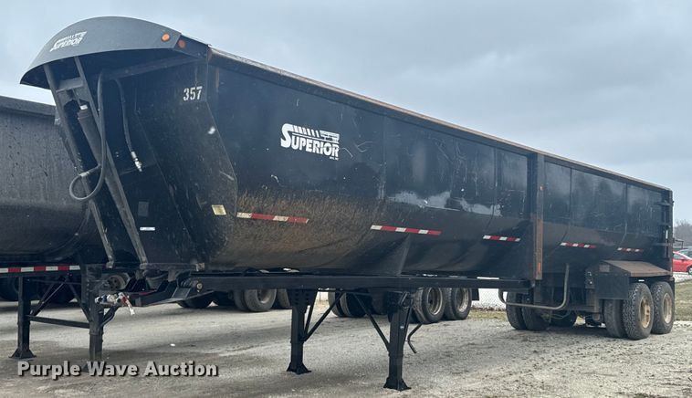 image for item OD9931 2012 Superior end dump trailer