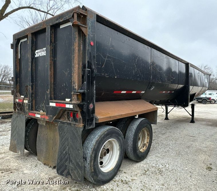 image for item OD9931 2012 Superior end dump trailer