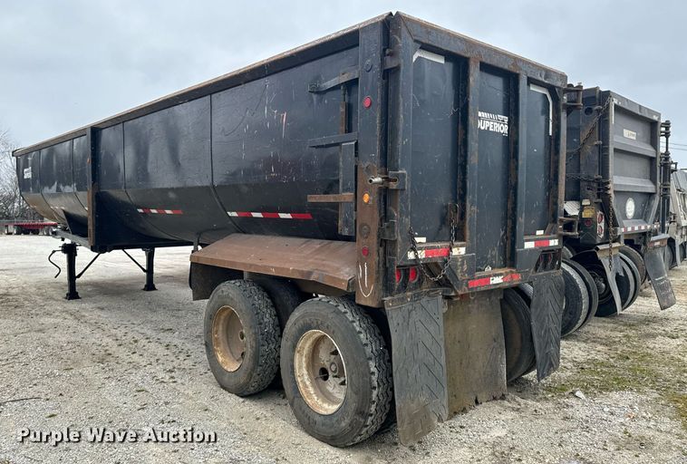 image for item OD9931 2012 Superior end dump trailer