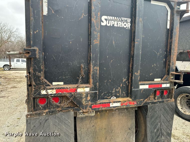 image for item OD9931 2012 Superior end dump trailer