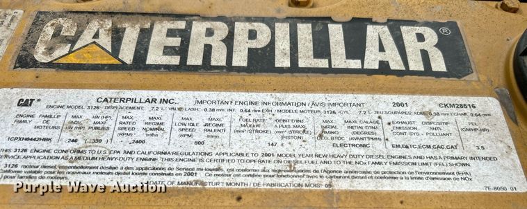 image for item OI9522 2002 Chevrolet  T6500 water truck