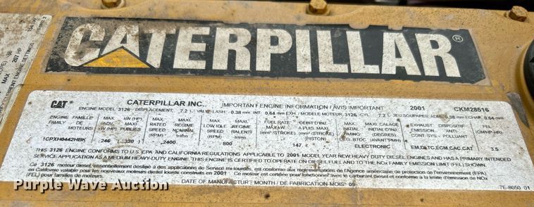 image for item OI9522 2002 Chevrolet  T6500 water truck