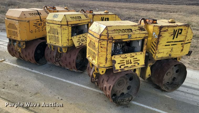 image for item ZA0392 (3) Wacker RT820 trench compactors