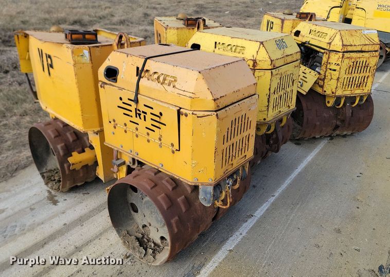 image for item ZA0392 (3) Wacker RT820 trench compactors
