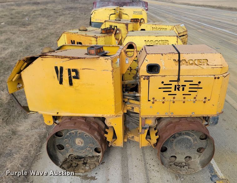 image for item ZA0392 (3) Wacker RT820 trench compactors