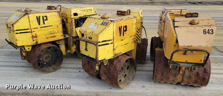 image for item ZA0392 (3) Wacker RT820 trench compactors