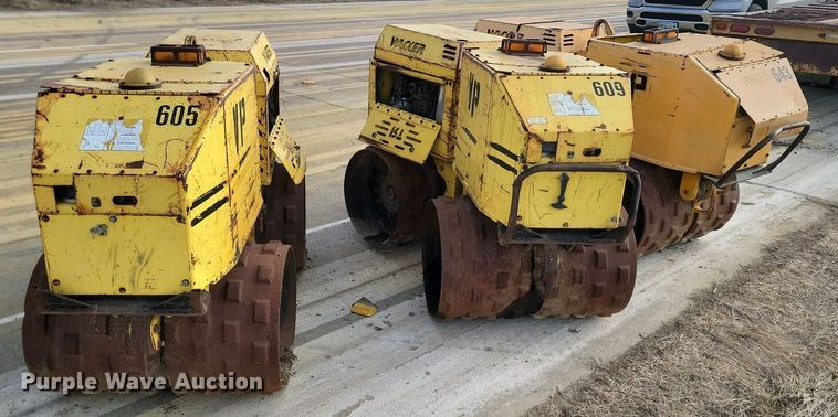 image for item ZA0392 (3) Wacker RT820 trench compactors