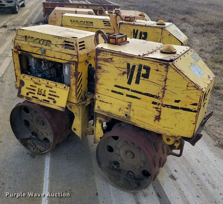 image for item ZA0392 (3) Wacker RT820 trench compactors