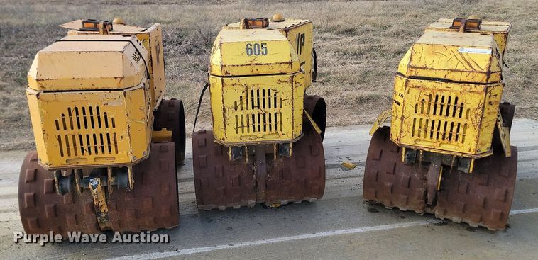 image for item ZA0392 (3) Wacker RT820 trench compactors