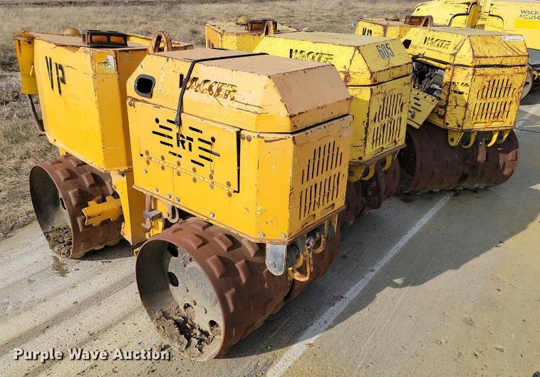 image for item ZA0392 (3) Wacker RT820 trench compactors