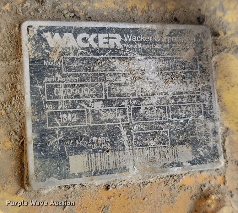 image for item ZA0392 (3) Wacker RT820 trench compactors