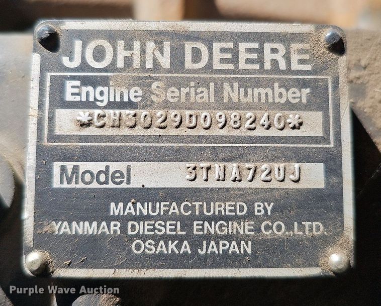 image for item DK0510 John Deere F935 lawn mower