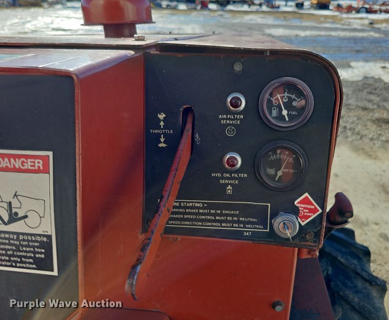 image for item DK0511 1976 Ditch Witch 350SX WISC vibratory cable plow