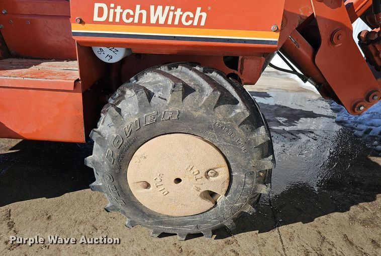 image for item DK0511 1976 Ditch Witch 350SX WISC vibratory cable plow