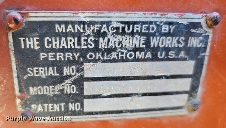 image for item DK0511 1976 Ditch Witch 350SX WISC vibratory cable plow