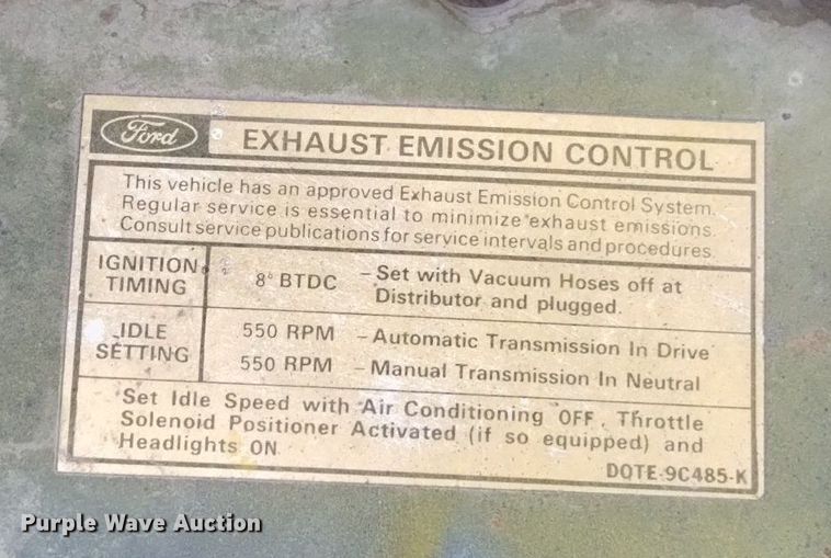 image for item DK8990 1971 Ford 900 pumper fire truck