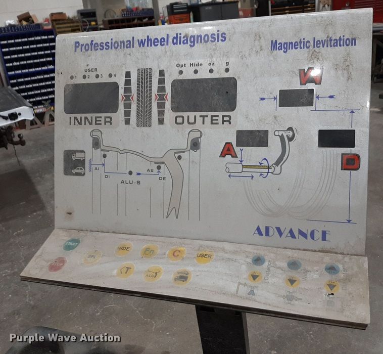 image for item DP2562 2017 Coseng SP788 wheel balancer