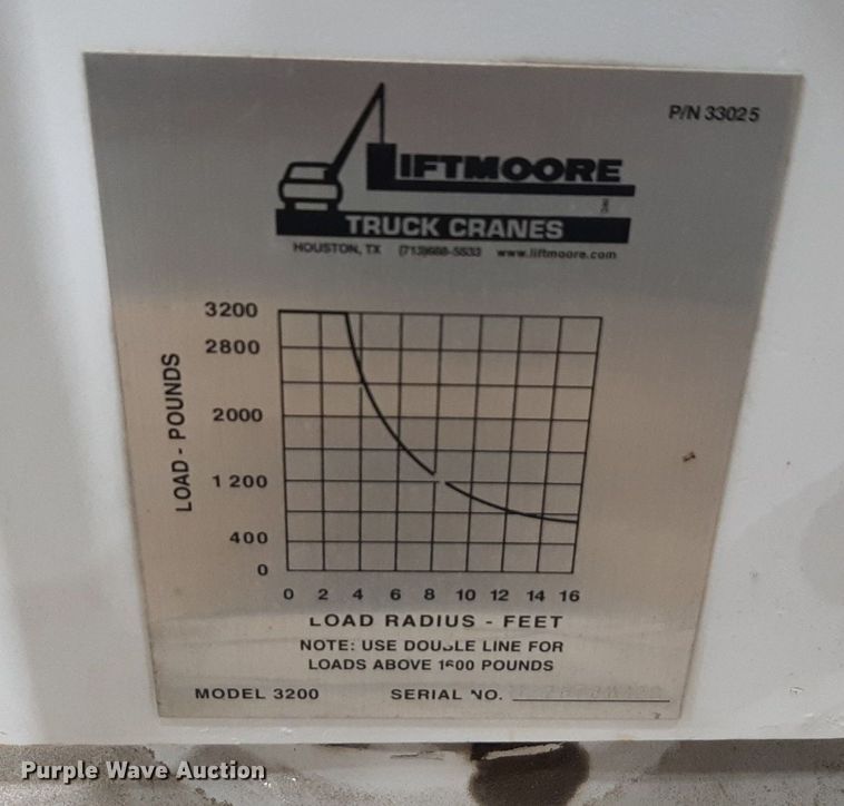 image for item DP2564 Liftmoore 3200 crane