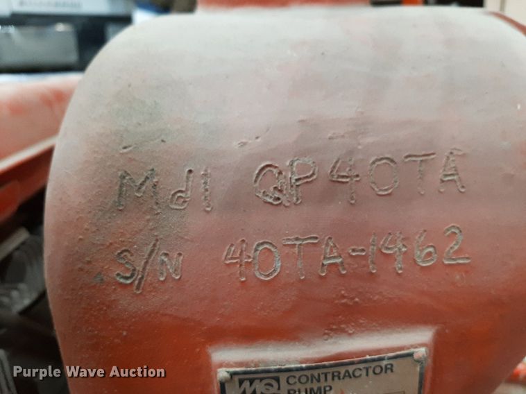 image for item DP2568 Multiquip DP40TA trash pump