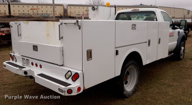 image for item DP2573 2009 Ford  F550 Super Duty XL utility / service truck